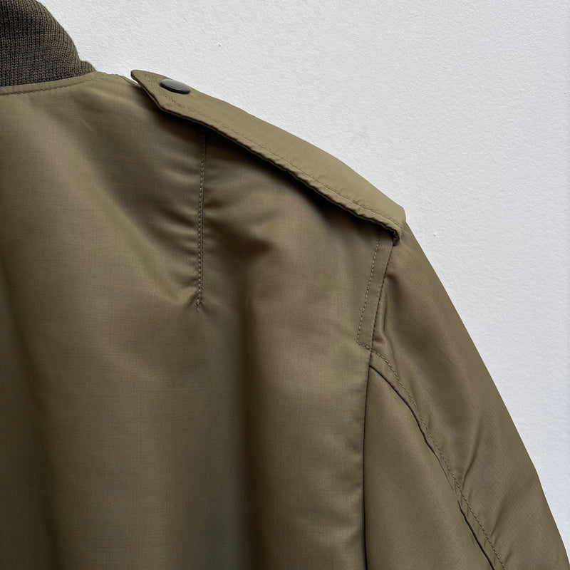 FW17 Yves Saint Laurent by Hedi Slimane Military Bomber Jacket