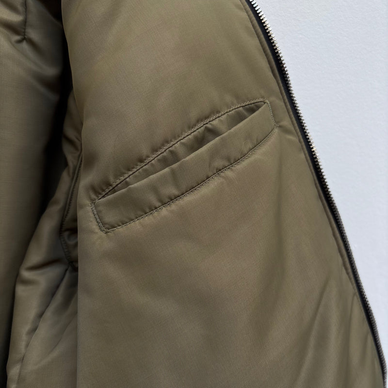 FW17 Yves Saint Laurent by Hedi Slimane Military Bomber Jacket