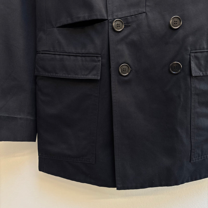 SS04 Dior Homme By Hedi Slimane Slash Peacoat