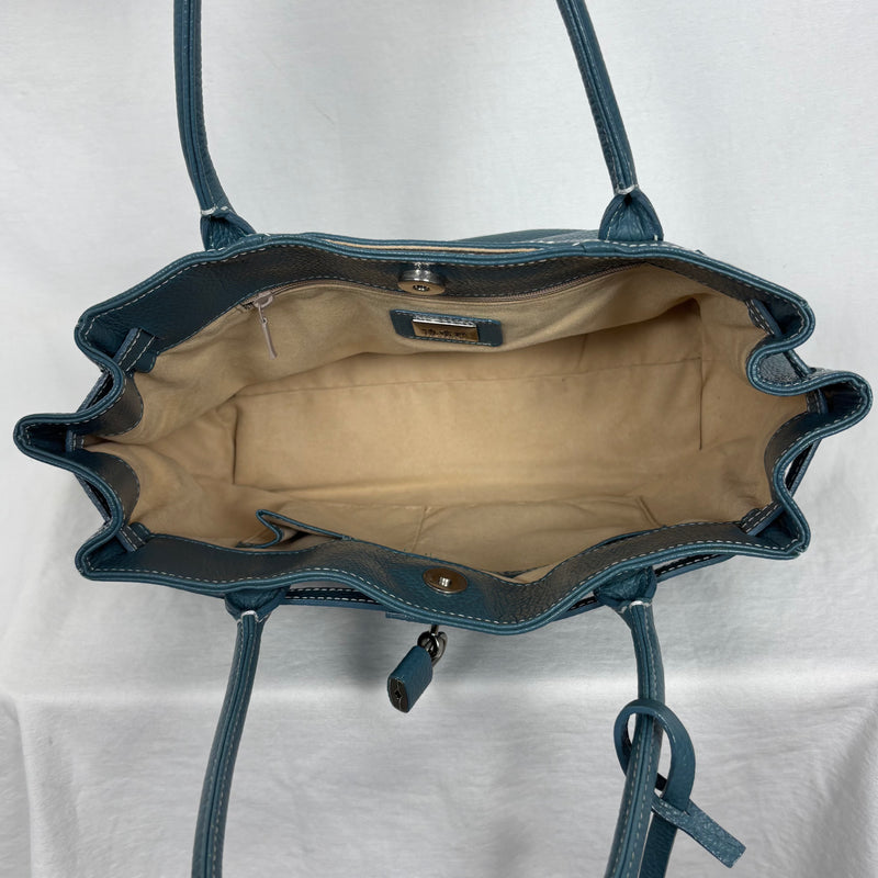 Den Hamano Leather Shoulder Bag