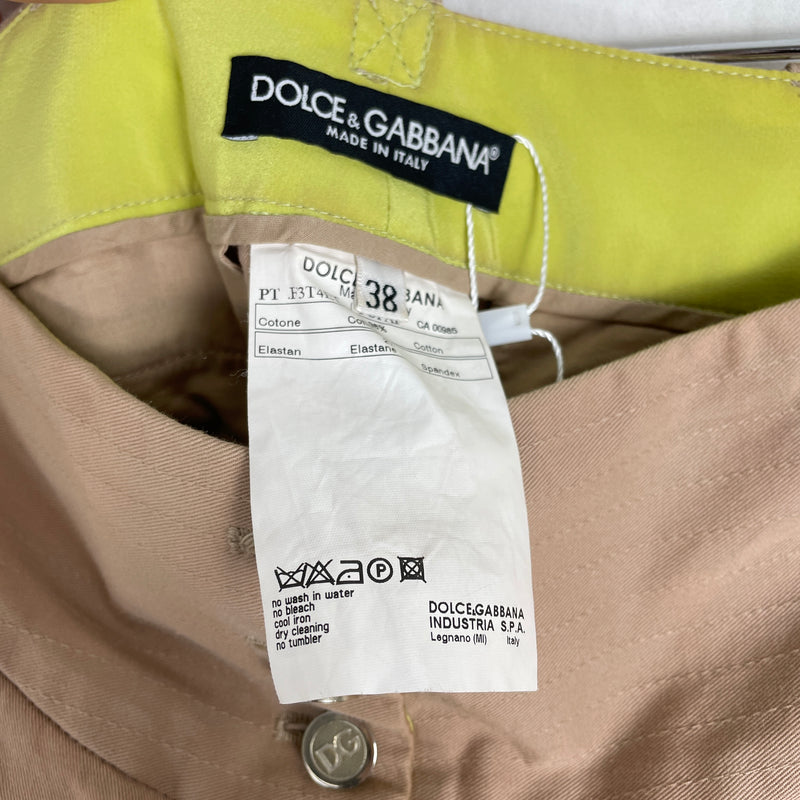 Dolce & Gabbana Salmon Capris