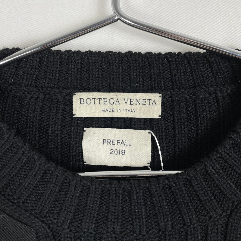Bottega Veneta 2019 Pre Fall Military Jumper Black
