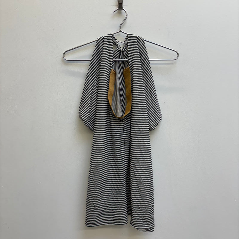 SS06 Balenciaga By Nicholas Ghesquiere Striped Sleeveless Top