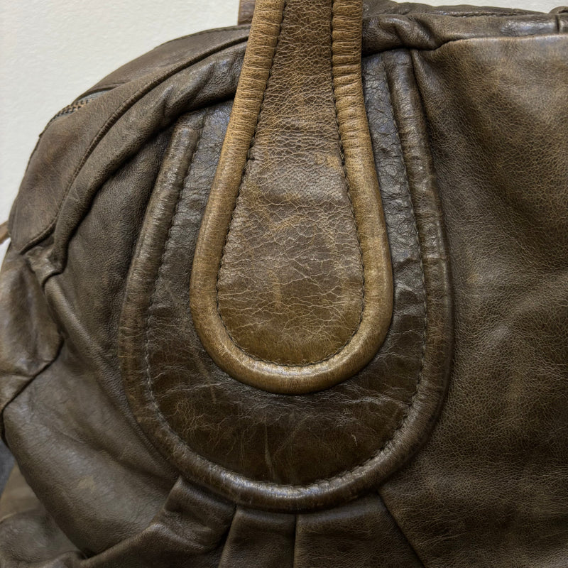 Giorgio Brato Giant Leather Handbag