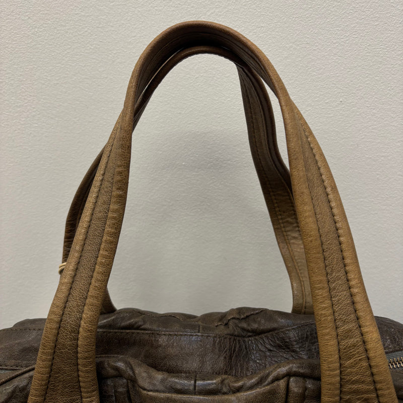 Giorgio Brato Giant Leather Handbag