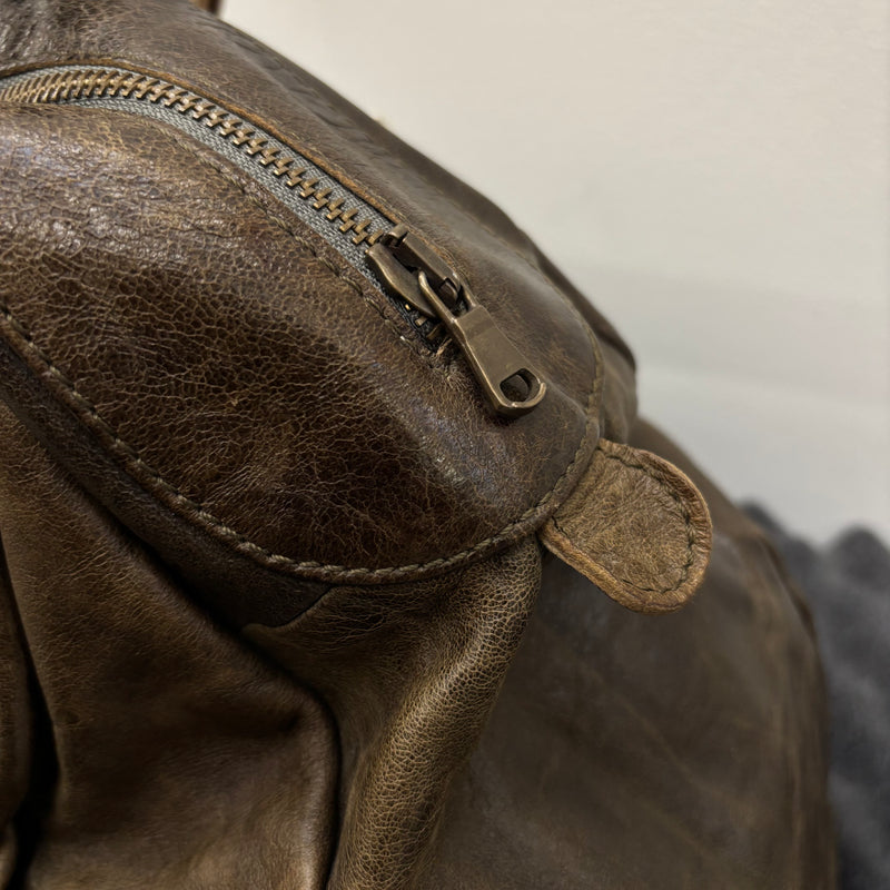 Giorgio Brato Giant Leather Handbag