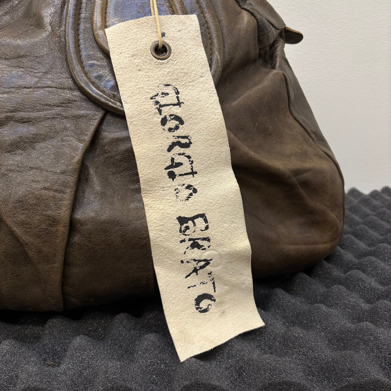 Giorgio Brato Giant Leather Handbag