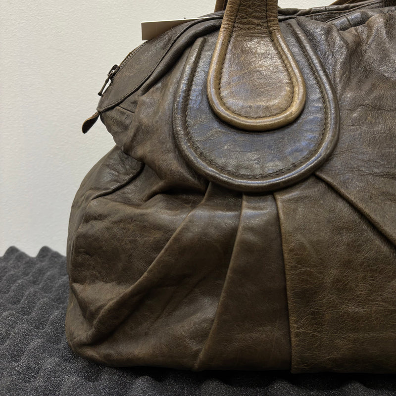 Giorgio Brato Giant Leather Handbag