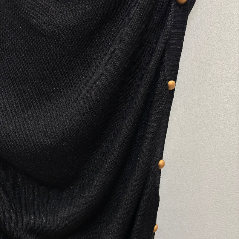 00s Alexander McQueen Asymmetric Button Up Dress