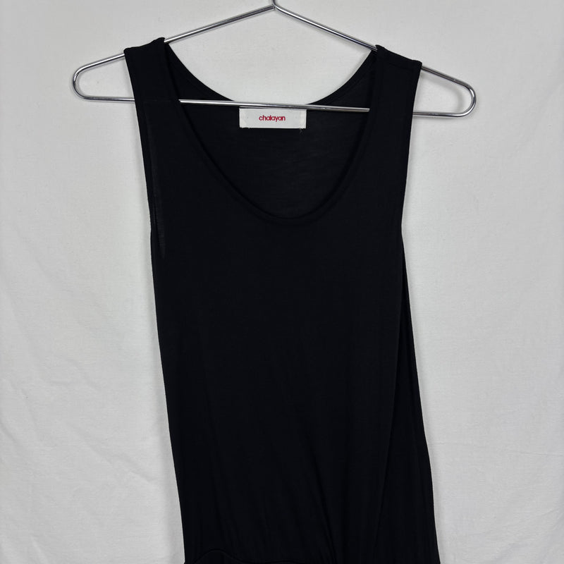 Hussein Chalayan Draped Maxi Sleeveless Dress