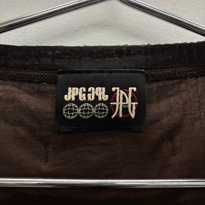 Jean Paul Gaultier Double Layered Belted Shirt