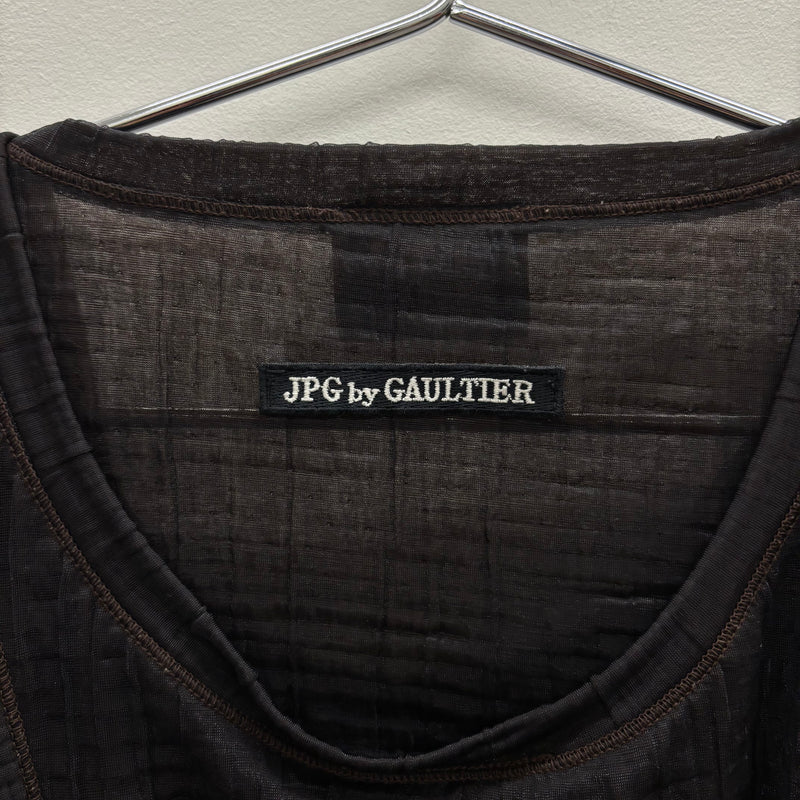 Jean Paul Gaultier Double Layered Belted Shirt