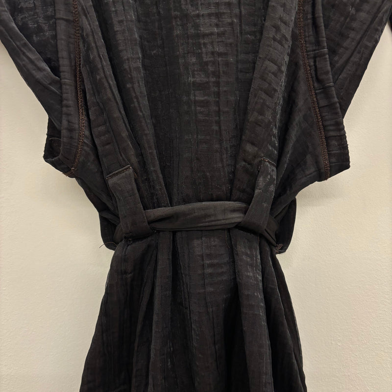 Jean Paul Gaultier Double Layered Belted Shirt