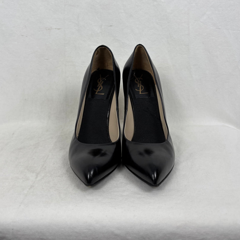 FW07 Yves Saint Laurent Wood Block Heel