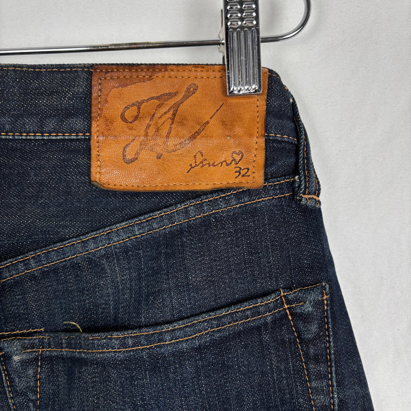 Kaptial 12oz Salvaged Straight Leg Jeans