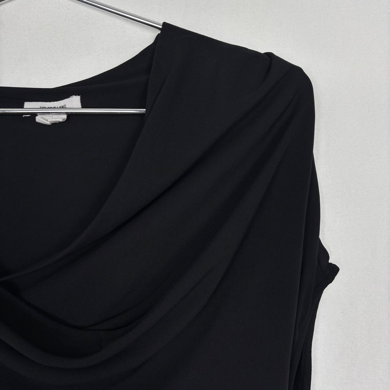 Helmut Lang Asymmetric Draped Sleeveless Top