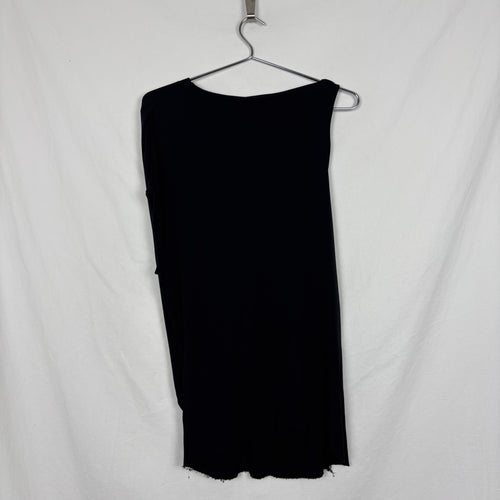 Helmut Lang Asymmetric Draped Sleeveless Top