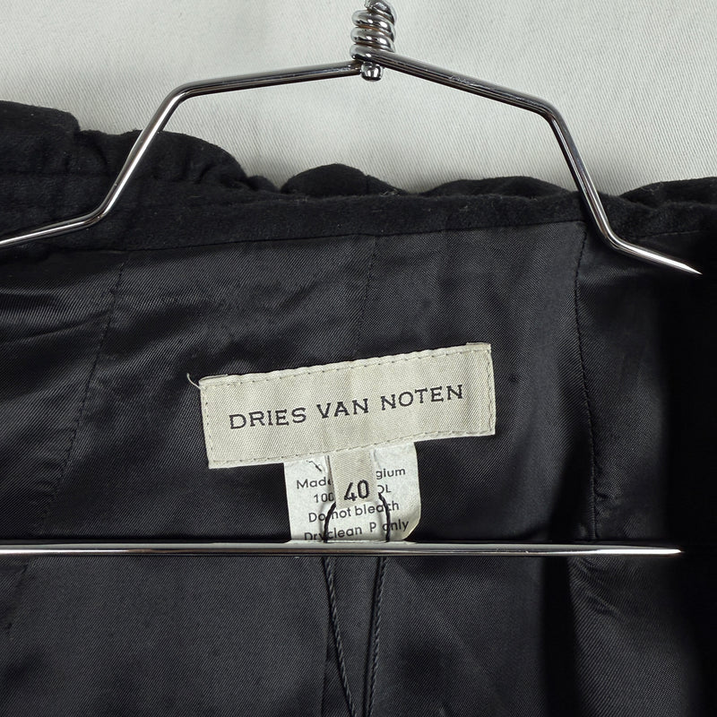 90s Dries Van Noten Shawl Collar Jacket