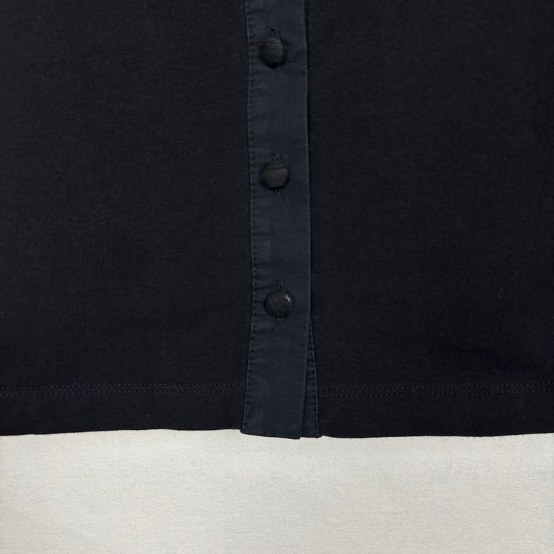 Anne Fontaine Ruffle Button Up Blouse