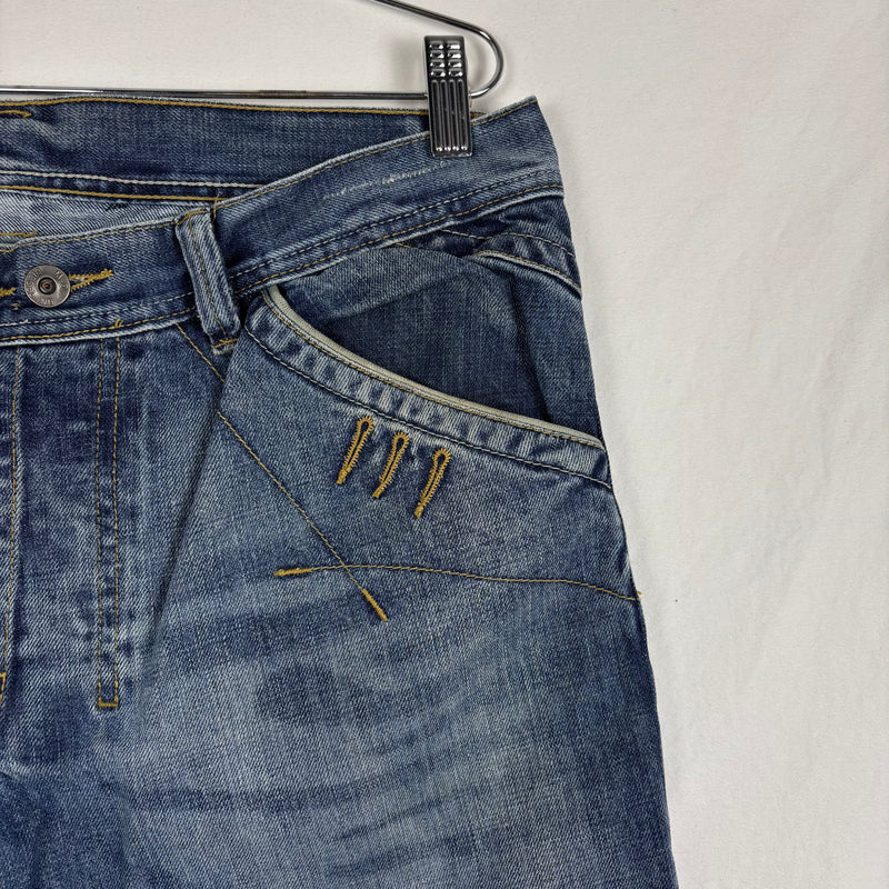 00s Diesel Stitch Design Bootcut Jeans