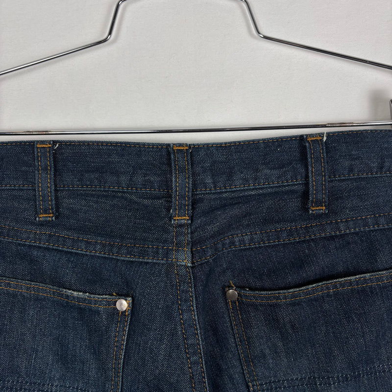 00s Number (N)ine Dark Wash Ripped Knee Jeans