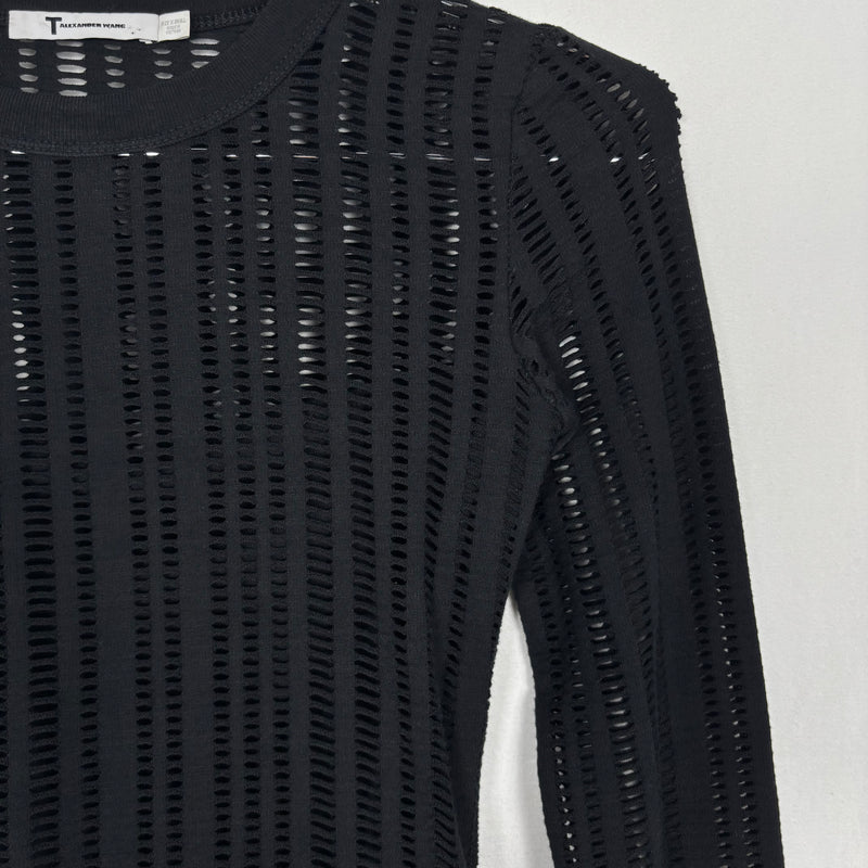 Alexander Wang Netted Long Sleeve Shirt