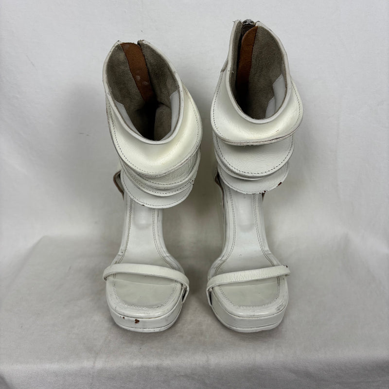 SS12 Rick Owens NASKA Accordion Wedge Heels