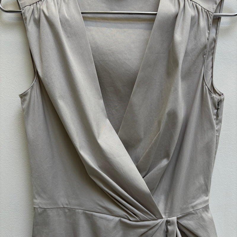 SS11 Prada Side Synched V-Neck Shirt