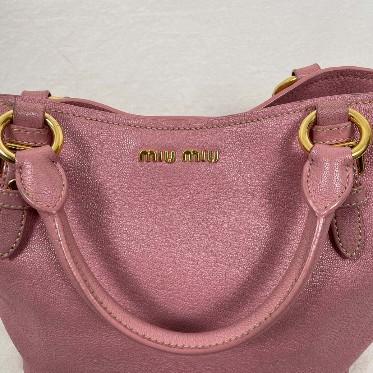 Miu Miu Two Way Shoulder Bag Boketto miu-miu-two-way-shoulder-bag-boketto