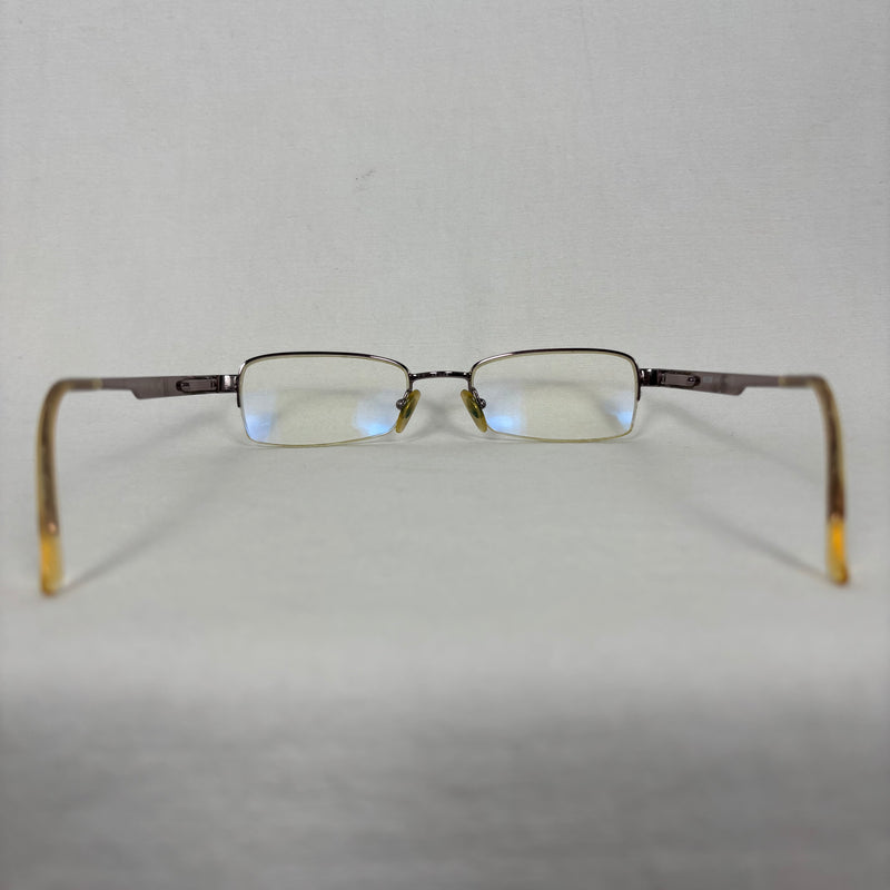 Moschino Half Framed Rectangle Optical Glasses