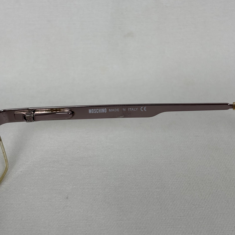 Moschino Half Framed Rectangle Optical Glasses