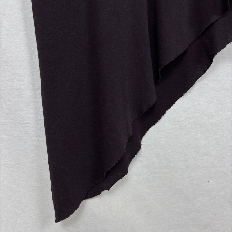 Helmut Lang Asymmetric V-Neck Sleeveless Dress