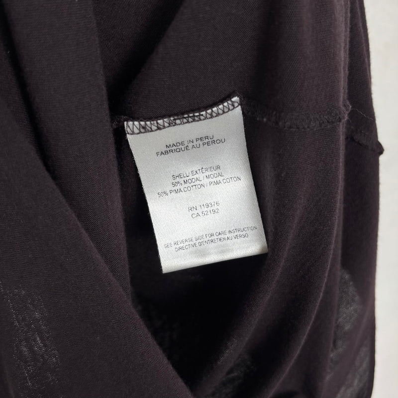Helmut Lang Asymmetric V-Neck Sleeveless Dress