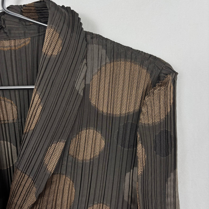 00s Issey Miyake Fete Dot Pleated Blazer