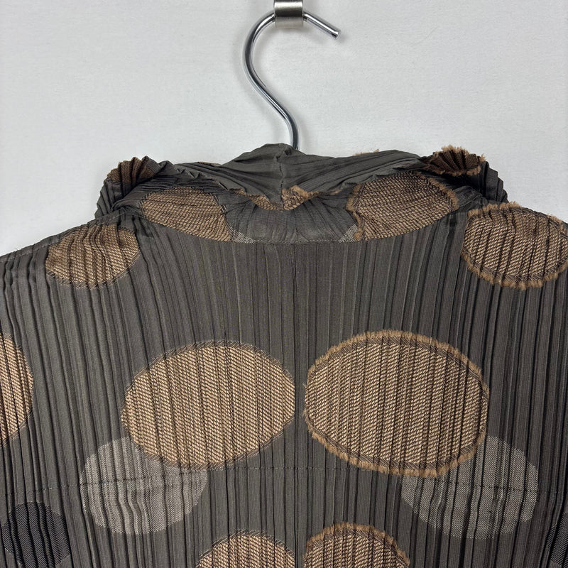 00s Issey Miyake Fete Dot Pleated Blazer