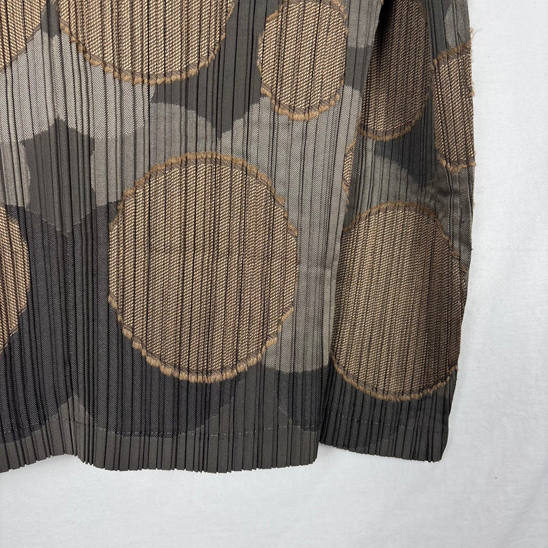 00s Issey Miyake Fete Dot Pleated Blazer