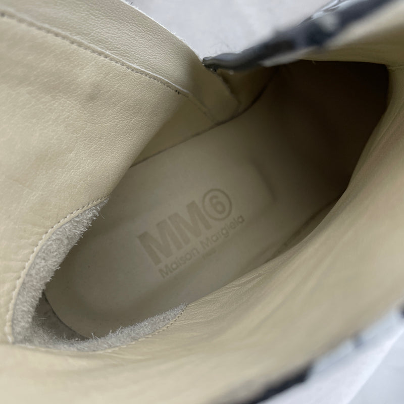MM6 Graffiti Ankle Boot