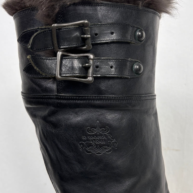 00s Alfredo Bannister Fur Lined Boots