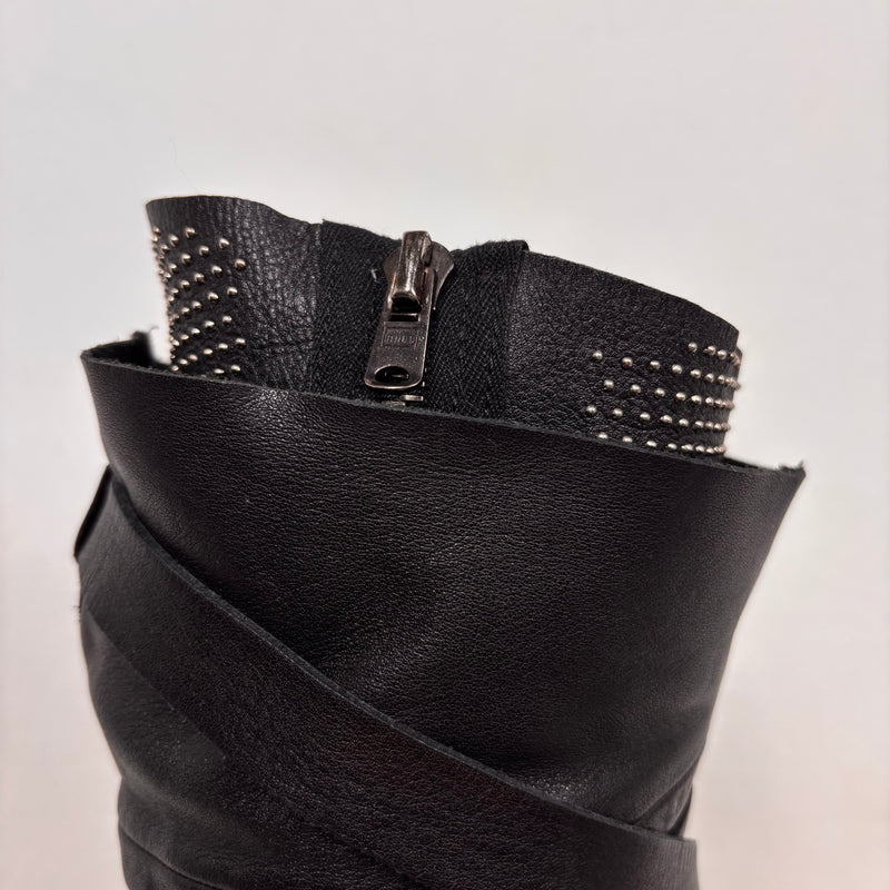 00s Alfredo Bannister Studded Boots