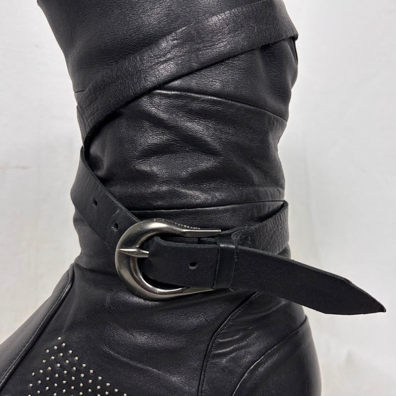 00s Alfredo Bannister Studded Boots