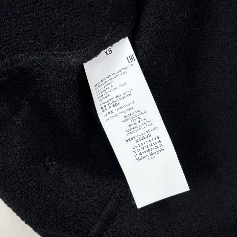 SS21 Maison Margiela Cropped Zip Up Hoodie