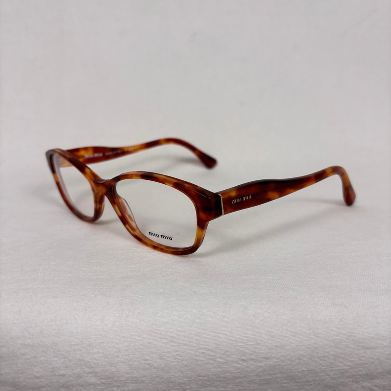 Miu Miu Amber Tortoise Shell Glasses