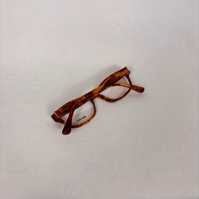 Miu Miu Amber Tortoise Shell Glasses