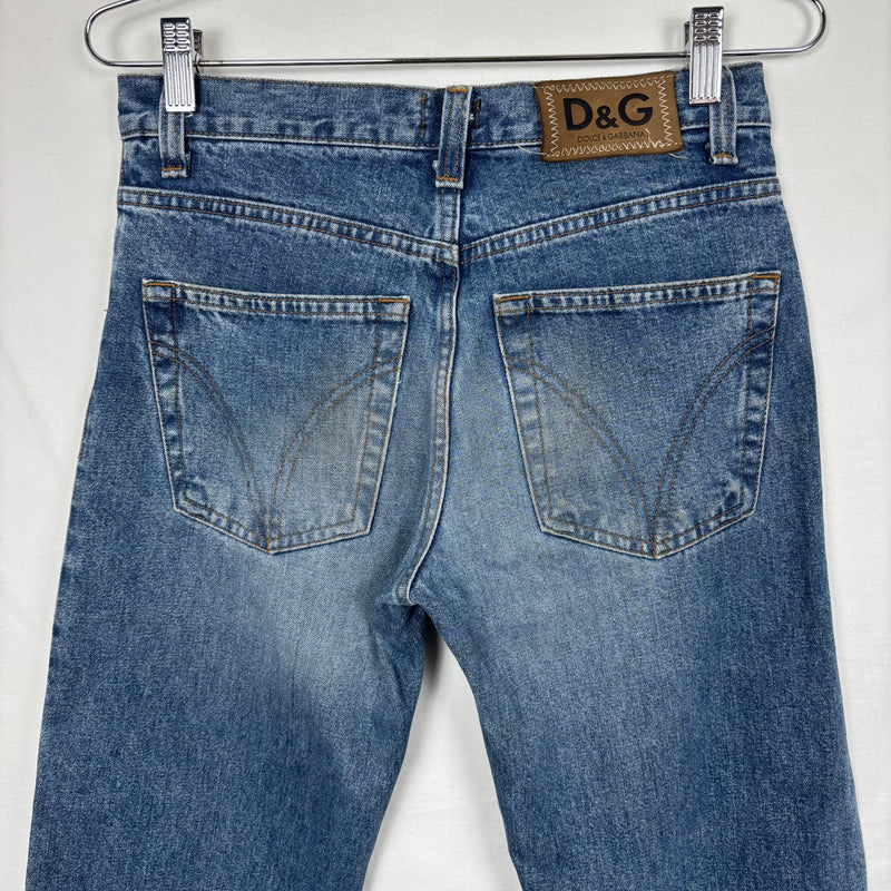 Dolce & Gabbana Straight Light Wash Jeans