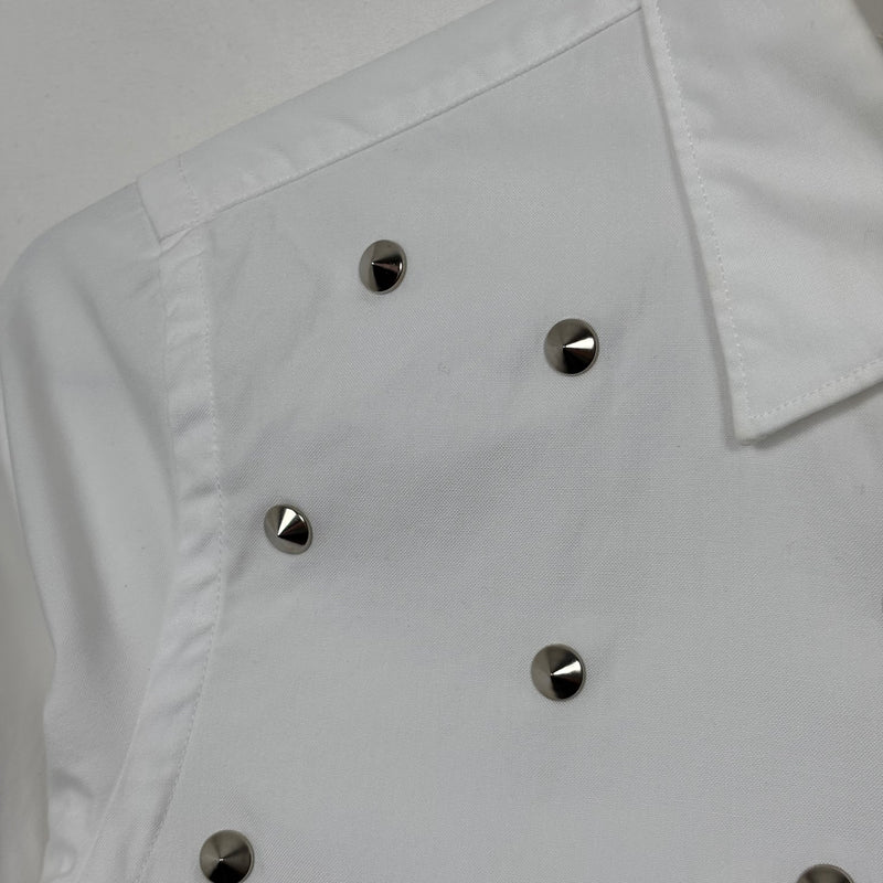 FW15 Junya Watanabe Studded Button Up Blouse