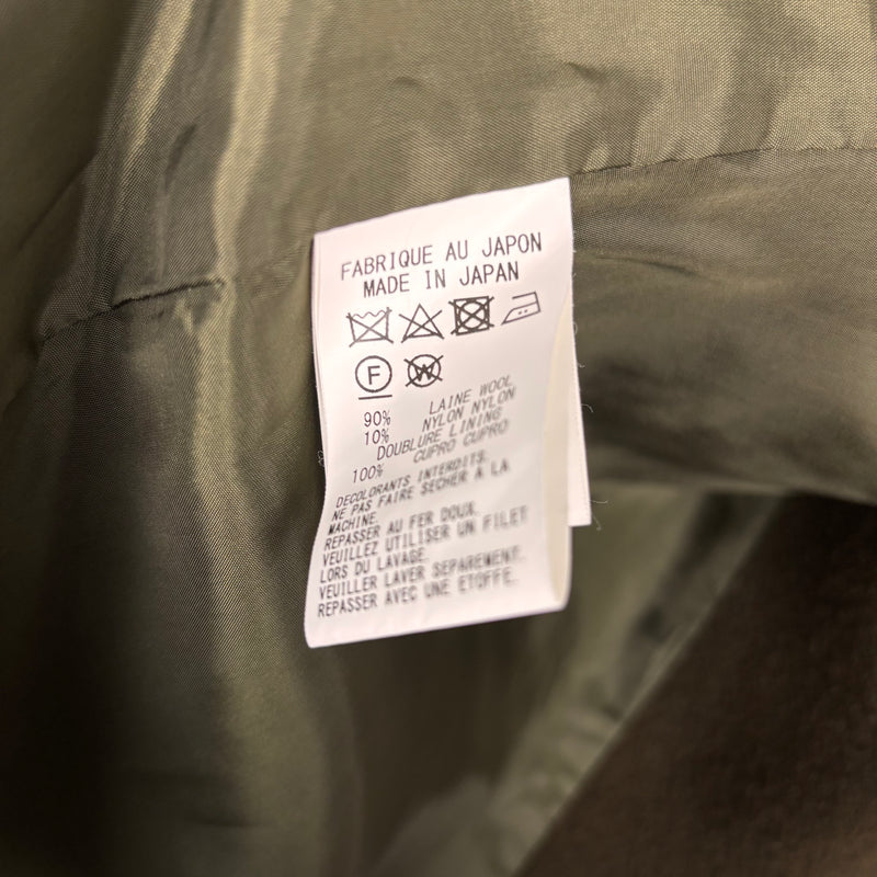 Yohji Yamamoto Y's Hooded Melton Coat