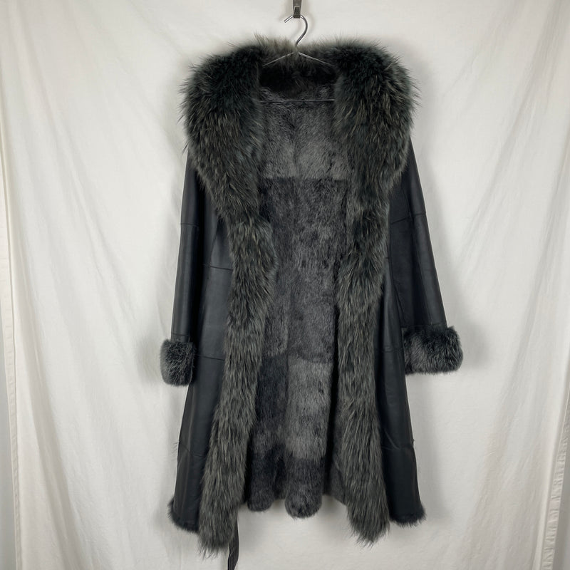 Ritsuko Shirahama Rabbit Fur Coat
