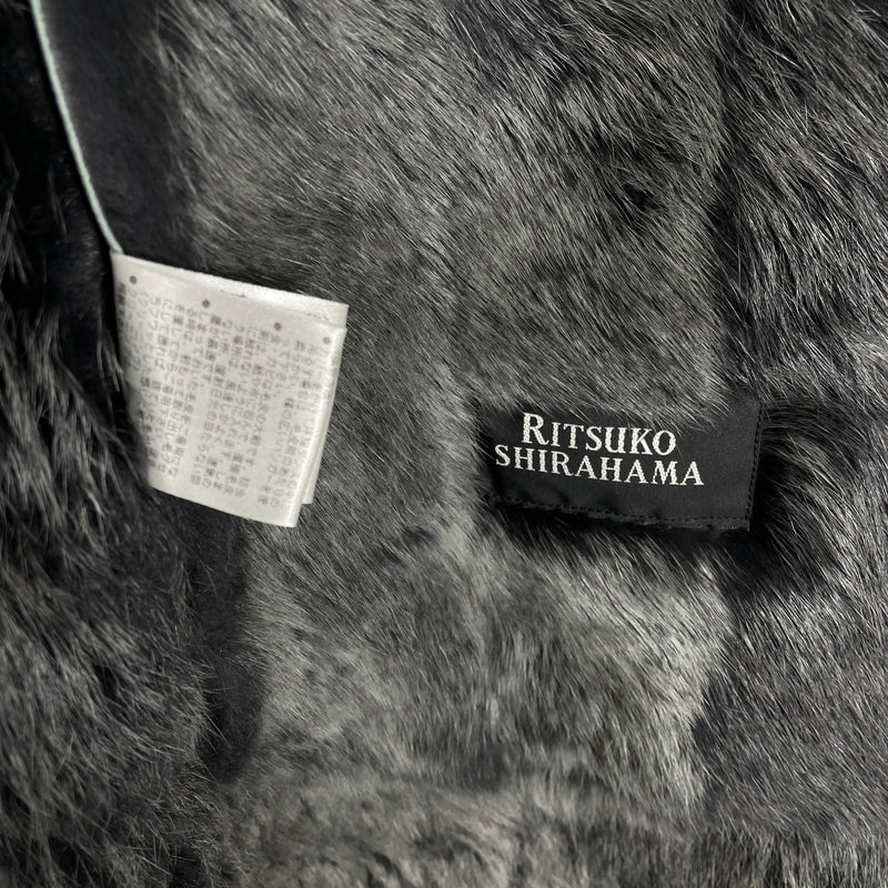 Ritsuko Shirahama Rabbit Fur Coat