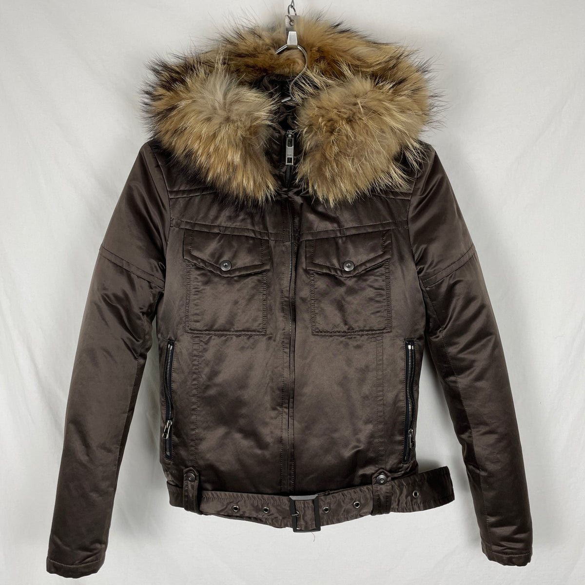 5351 Pour Les Hommes Rabbit Fur Cropped Jacket – Boketto