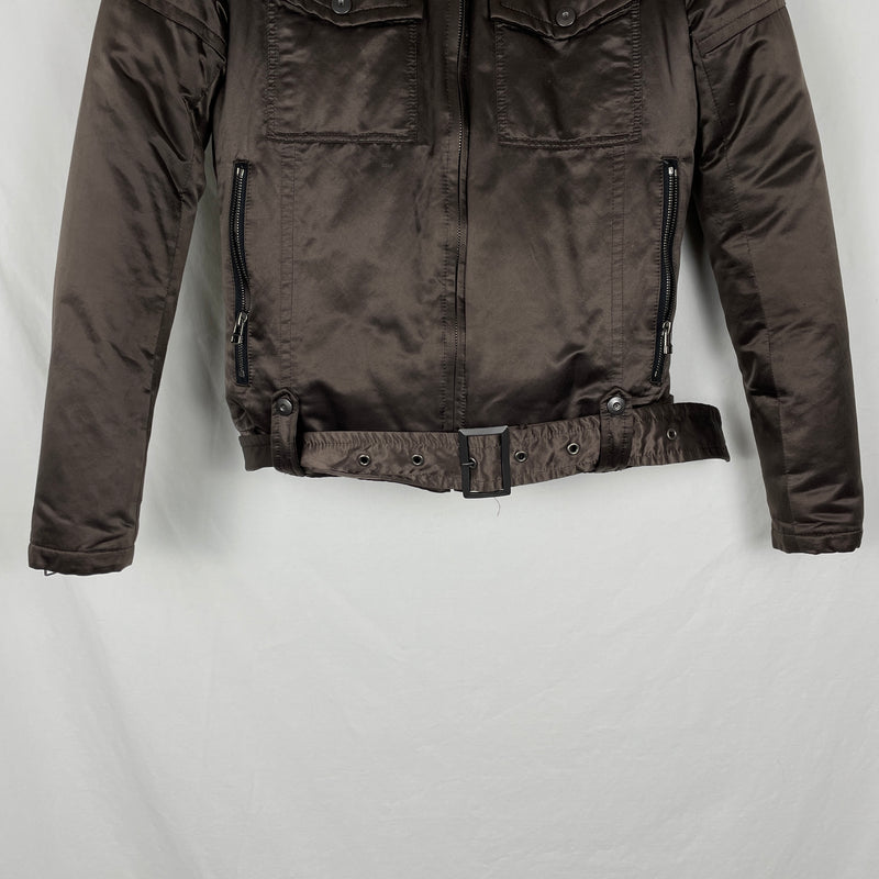 5351 Pour Les Hommes Rabbit Fur Cropped Jacket